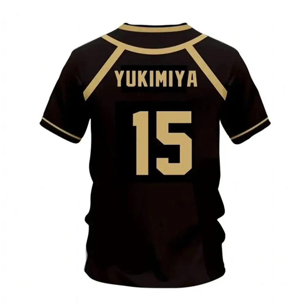 Camiseta Deportiva Estampada Anime