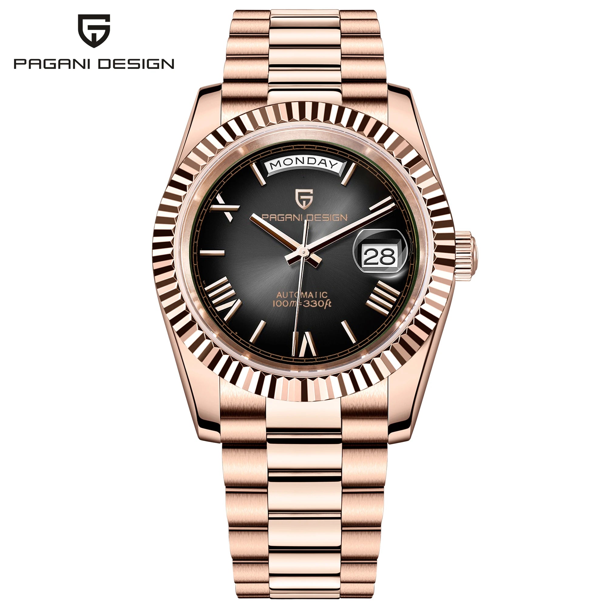 Reloj Automático Mecánico Cristal Zafiro