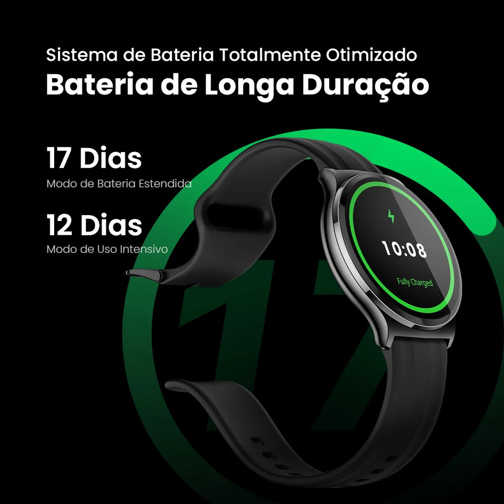 Smartwatch AMOLED Monitor de Salud