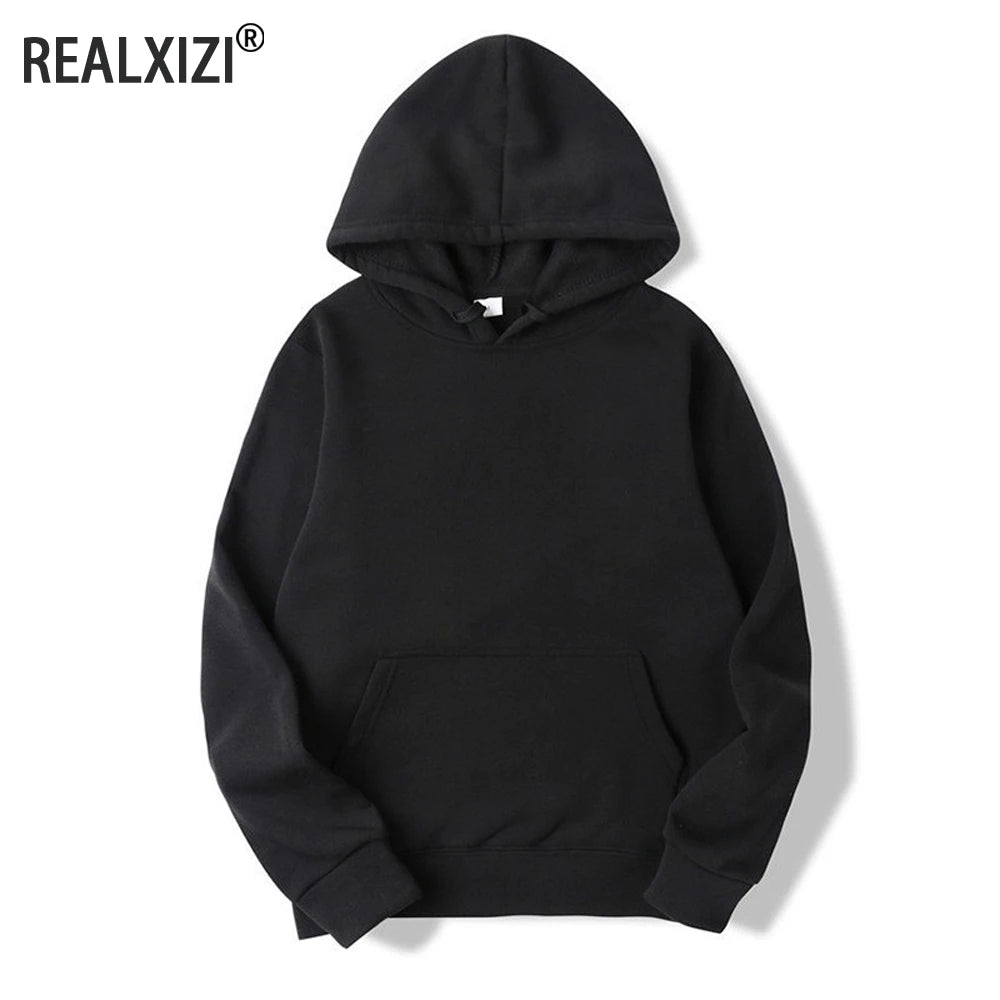 Buzo con Capucha Oversize Liso