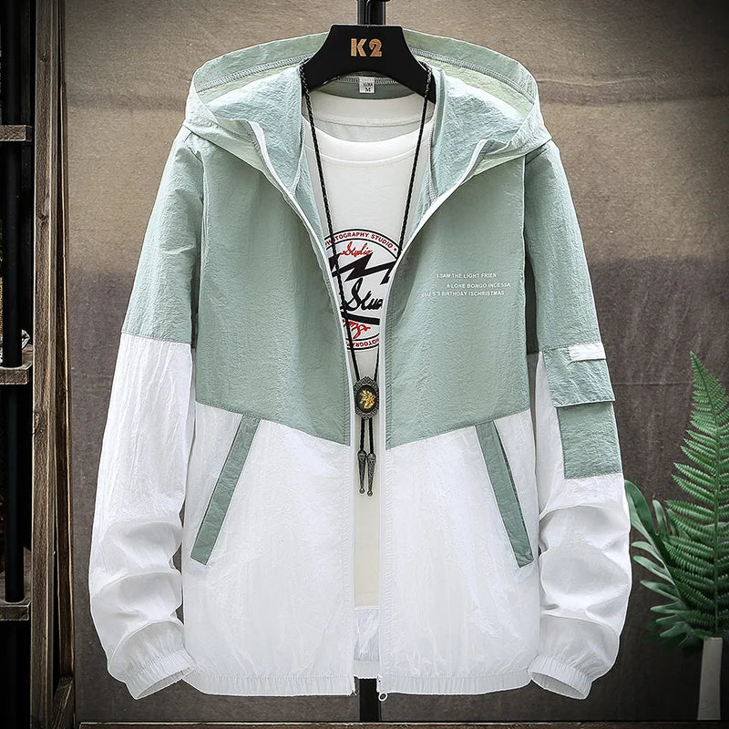 Campera Rompeviento con Protección UV