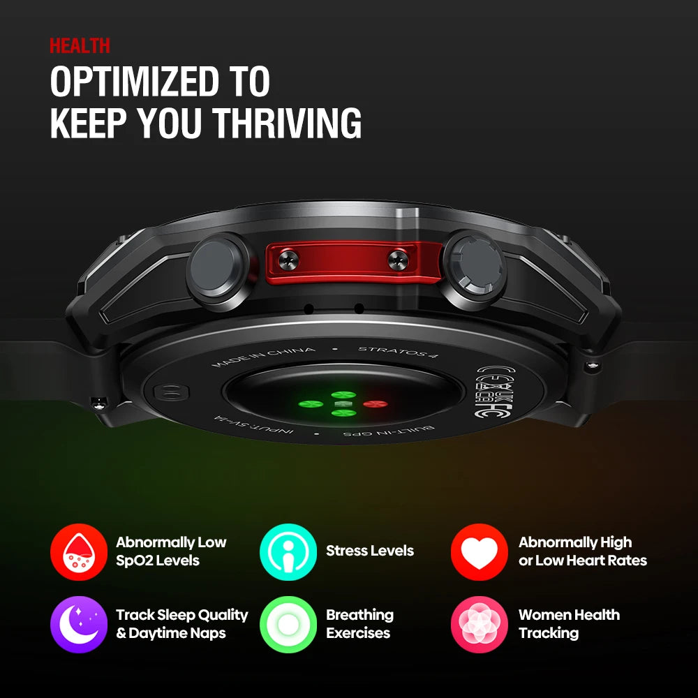Smartwatch GPS AMOLED con Brújula