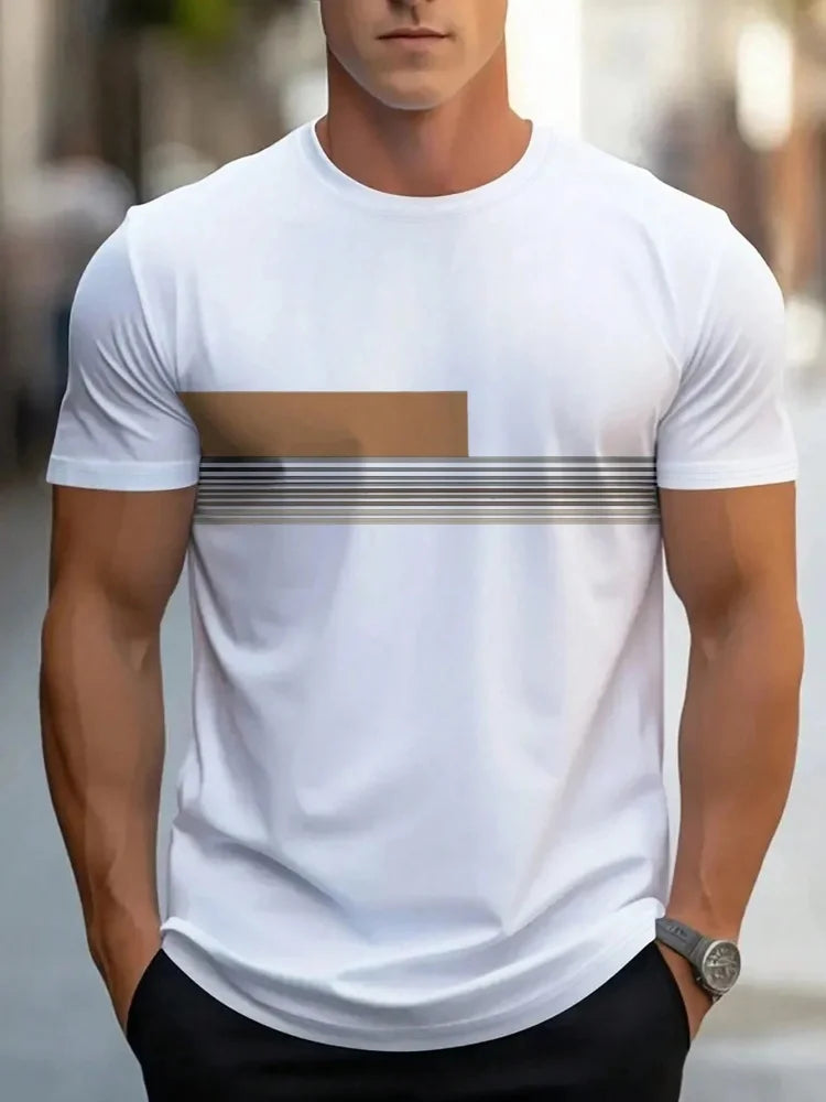 Remera Oversized Casual con Estampa