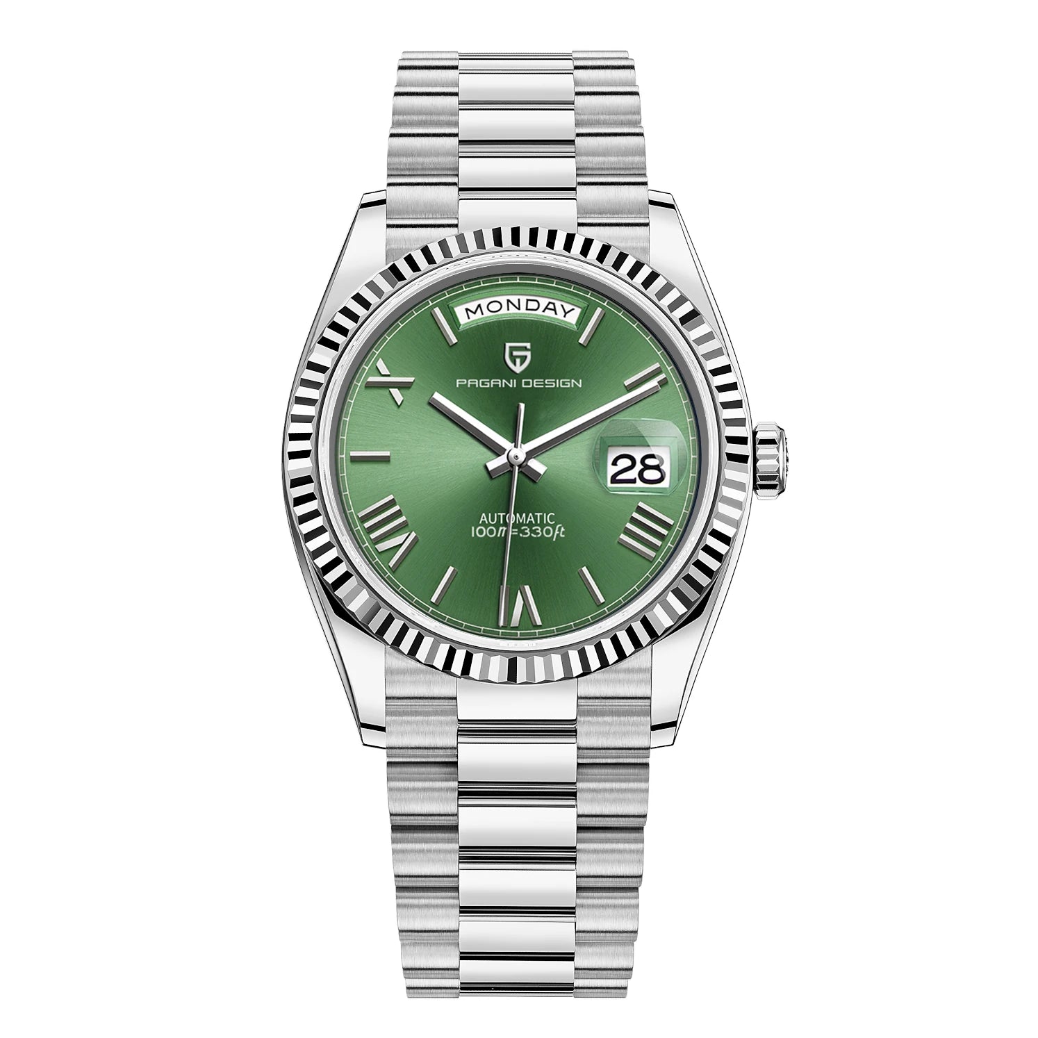 Reloj Automático Mecánico Cristal Zafiro