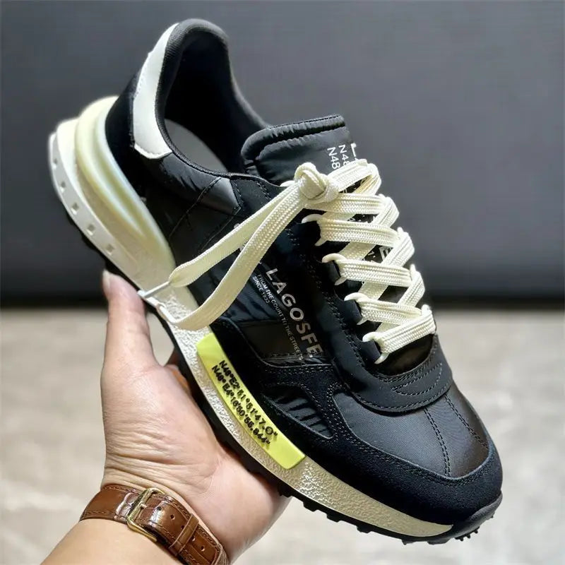 Zapatillas Casual Suela Alta Transpirables
