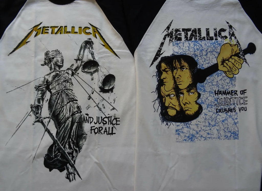 Remera Manga Larga Estampada Rock