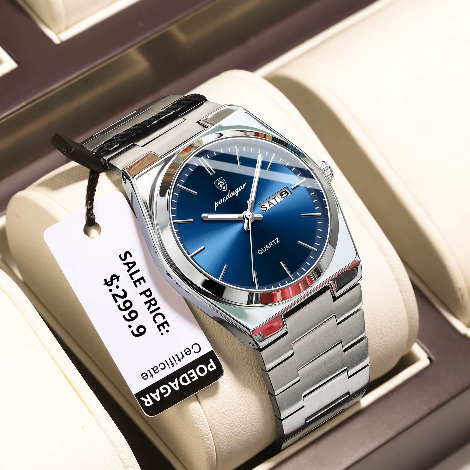 Reloj de Cuarzo Luminoso Movimiento Japonés
