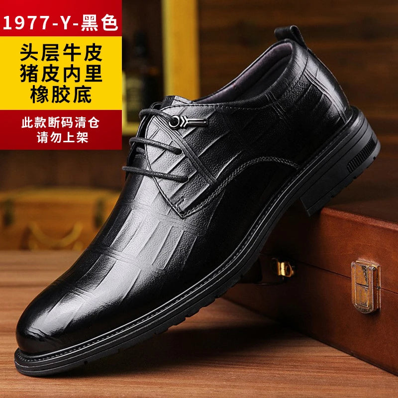 Zapatos de Vestir de Cuero Business