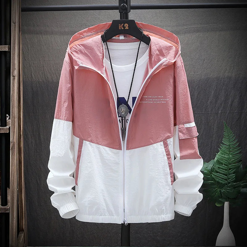 Campera Rompeviento con Protección UV
