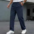 Pantalón Casual a Cuadros con Cordón