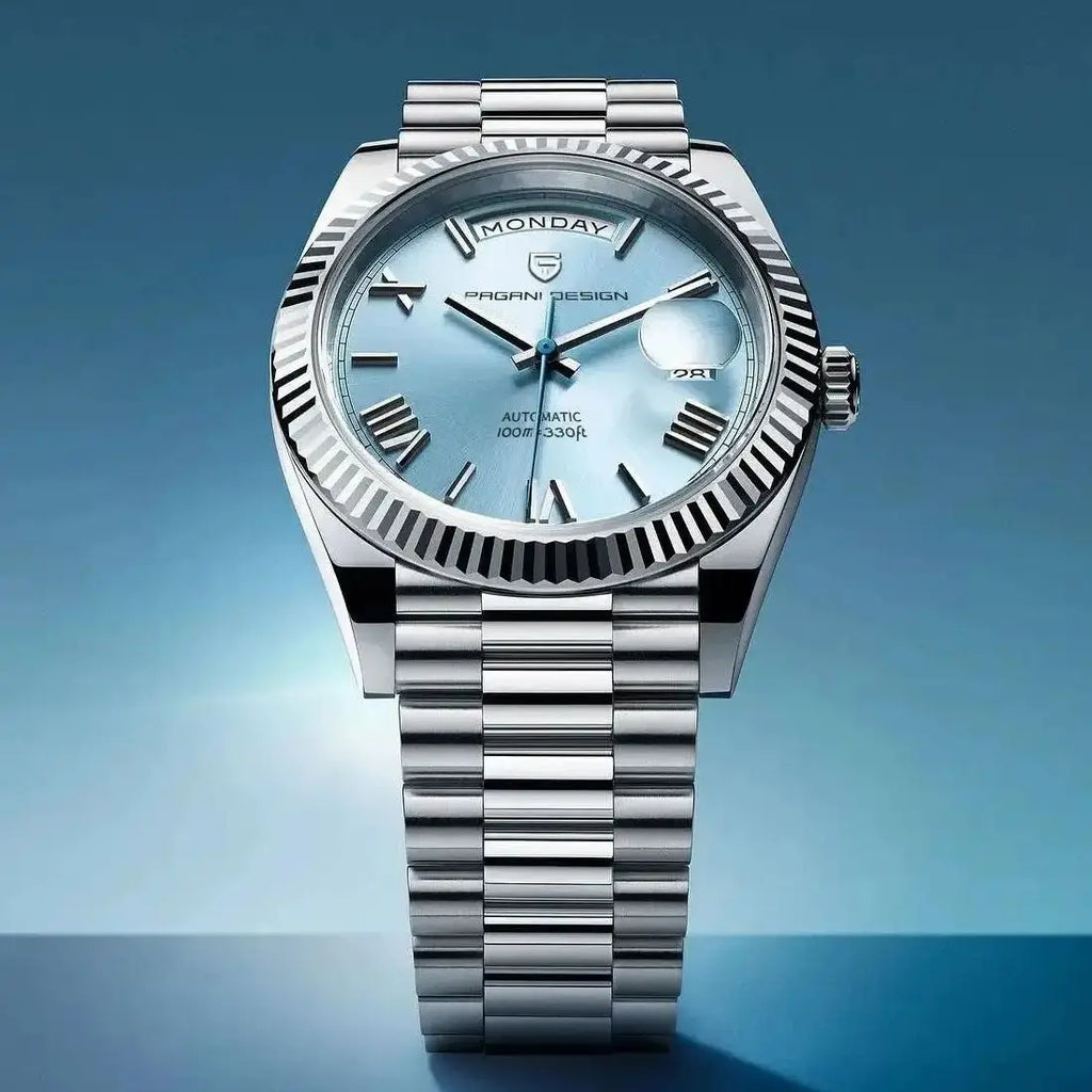 Reloj Automático Mecánico Cristal Zafiro