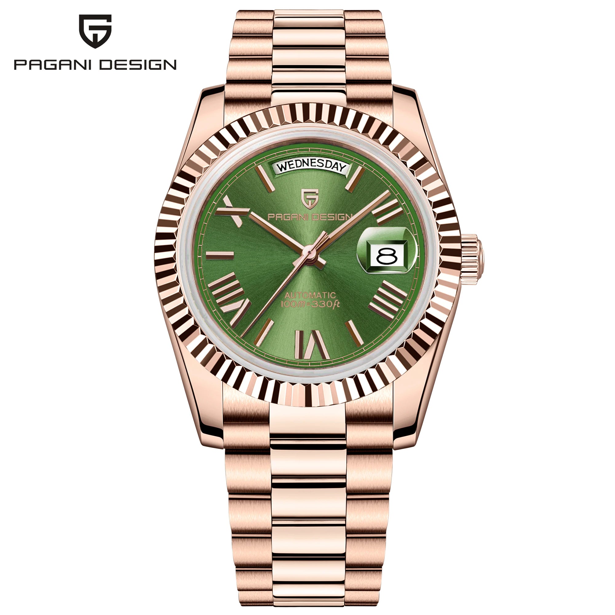 Reloj Automático Mecánico Cristal Zafiro