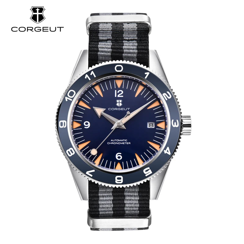 Reloj Automático Cristal Zafiro 100m