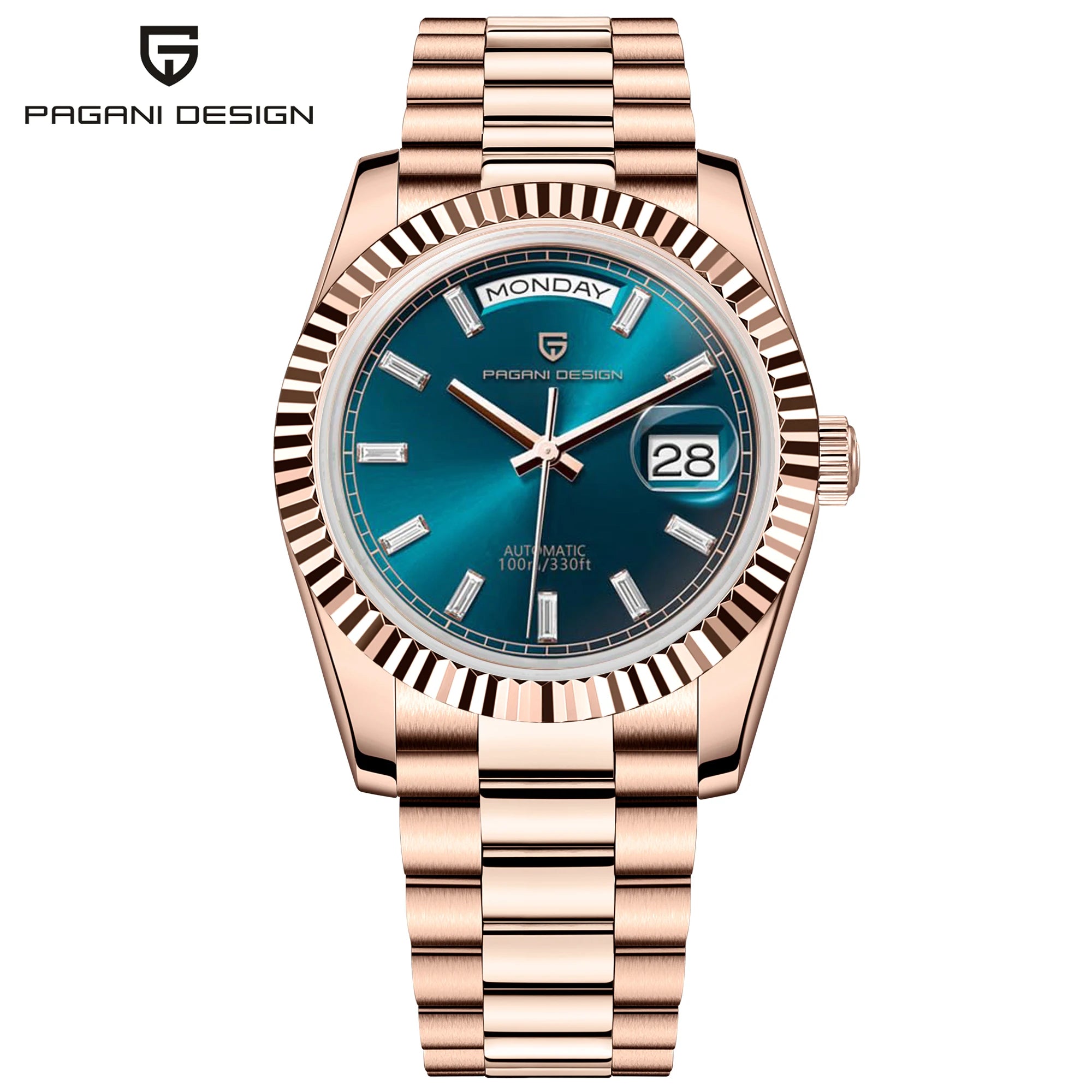 Reloj Automático Mecánico Cristal Zafiro