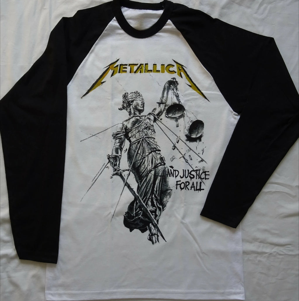 Remera Manga Larga Estampada Rock