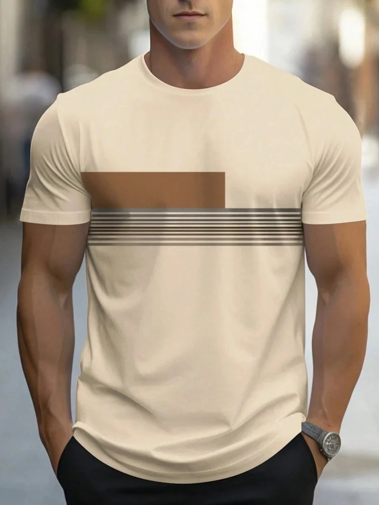 Remera Oversized Casual con Estampa