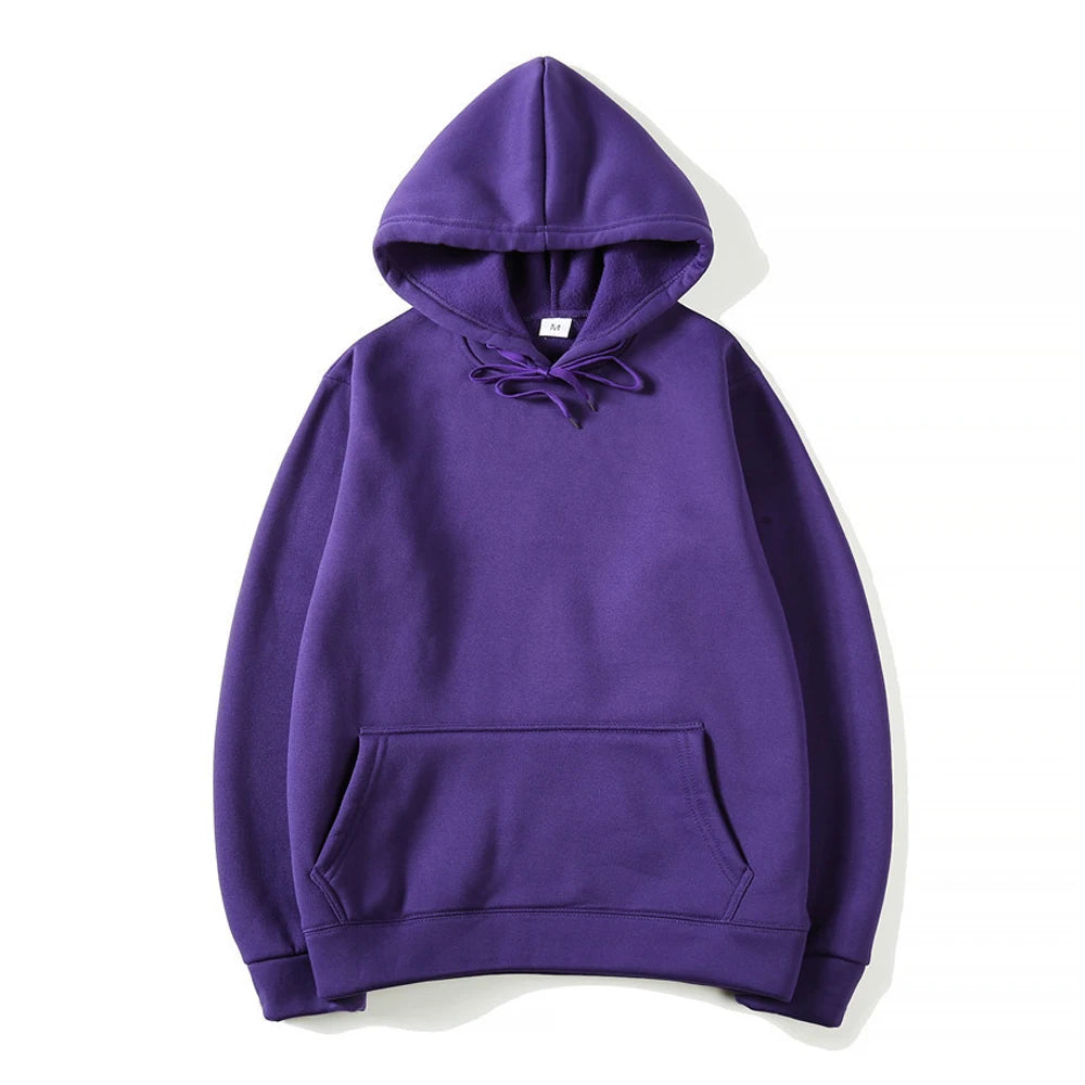 Buzo con Capucha Oversize Liso