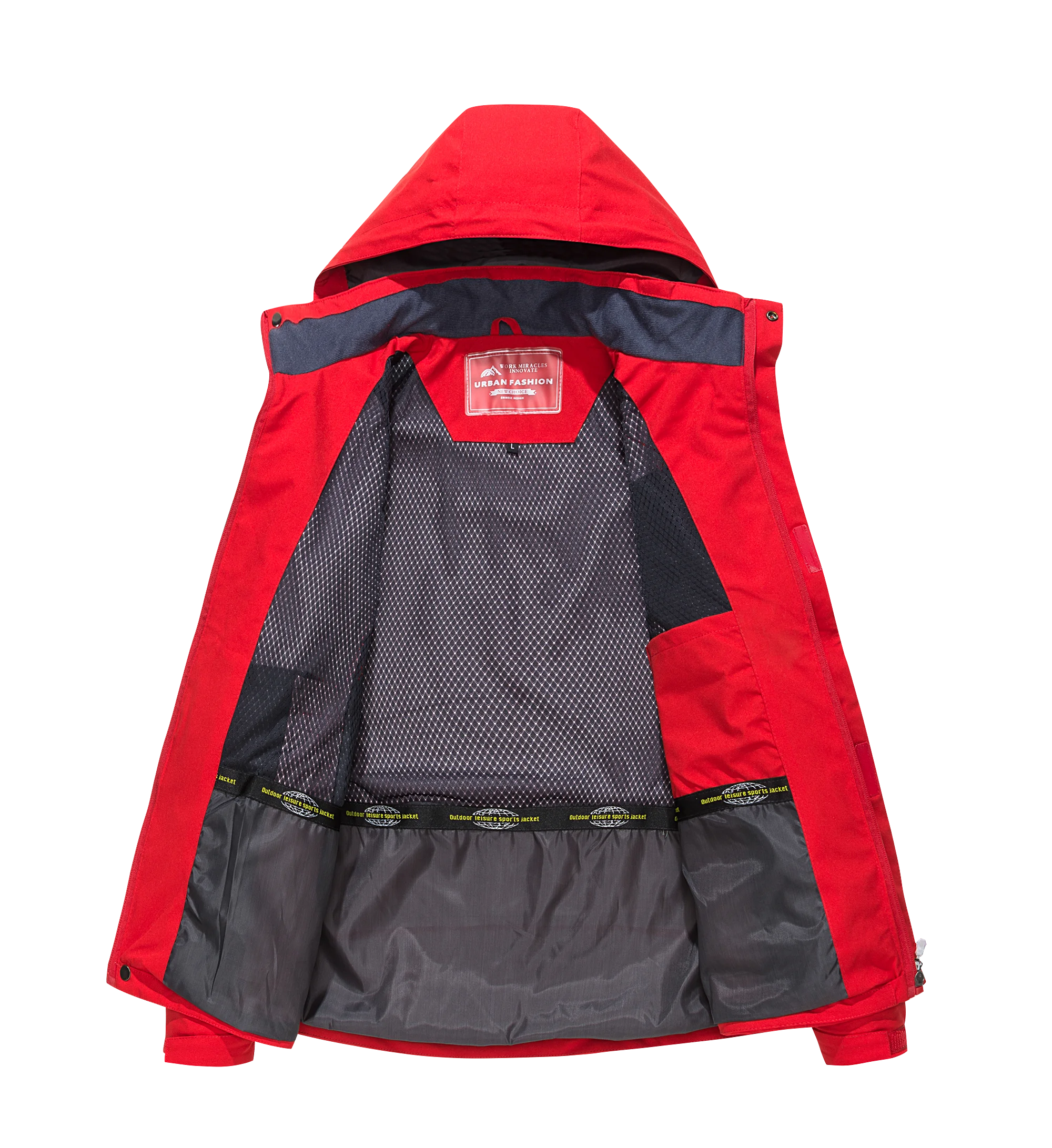 Campera Rompeviento Impermeable para Trekking