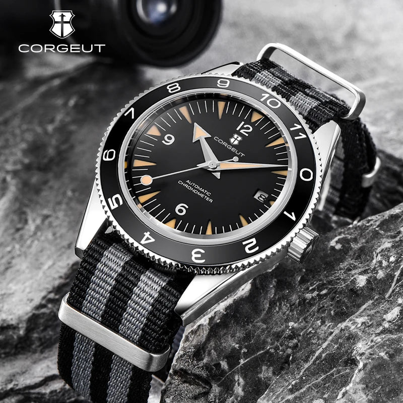 Reloj Automático Cristal Zafiro 100m