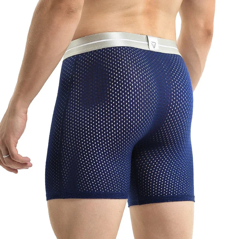 Pack de Boxers Largos Deportivos de Seda de Hielo