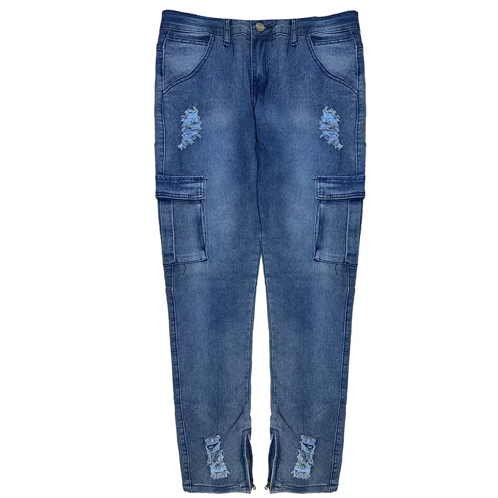 Jean Cargo Baggy Streetwear